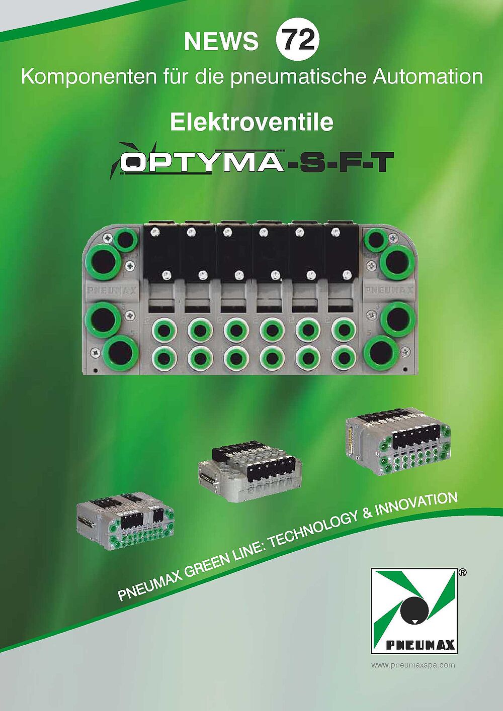 Pneumax Elektroventile "OPTYMA32S" Serie 2200