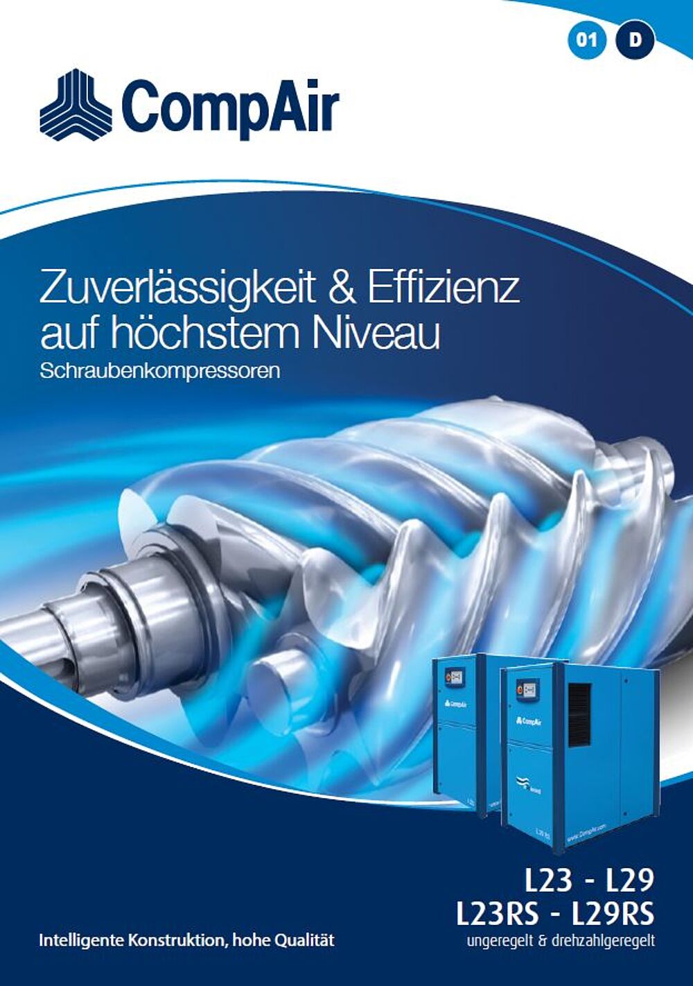 CompAir Schraubenkompressoren Serie L23-L29 (RS)