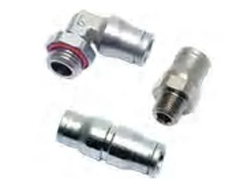 Blitzanschlüsse entwickelt für die unterschiedlichsten Anwendungsgebiete, die hohen Anforderungen genügen, insbesondere: Kompatibilität mit  zahlreichen Medien, Beständigkeit auch unter strengsten Bedingungen.