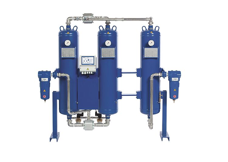 Adsorptionstrockner TSTB klatregeneriert, ölfrei