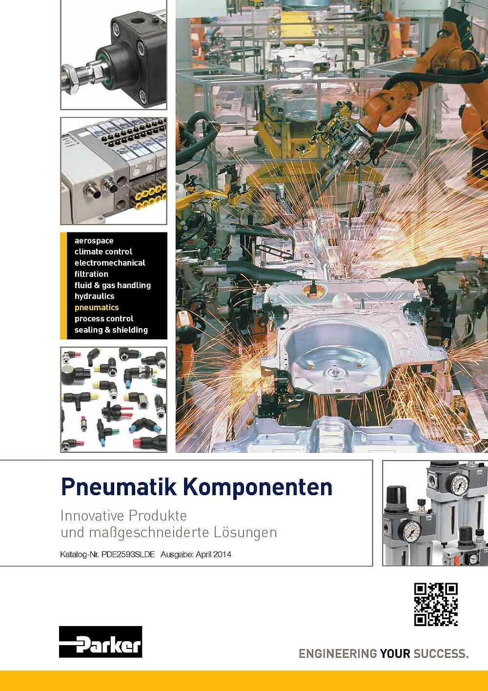 Parker Pneumatik Komponenten