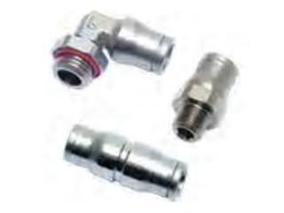 Steckanschlüsse Messing