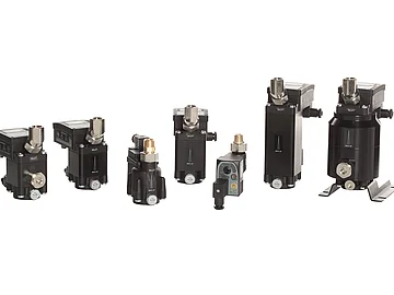 Hochwertige Kondensatableiter zum Abführen des angesammelten Kondensates.