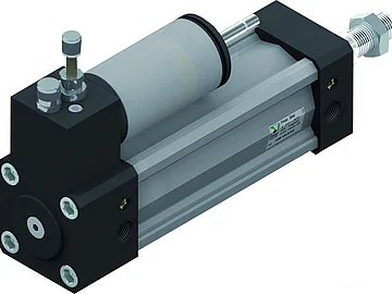 Hydropneumatische Zylinder sind ebenfalls Teil unseres Produktprogramms. Die hydropneumatischen Zylinder entsprechend ISO 6431. 